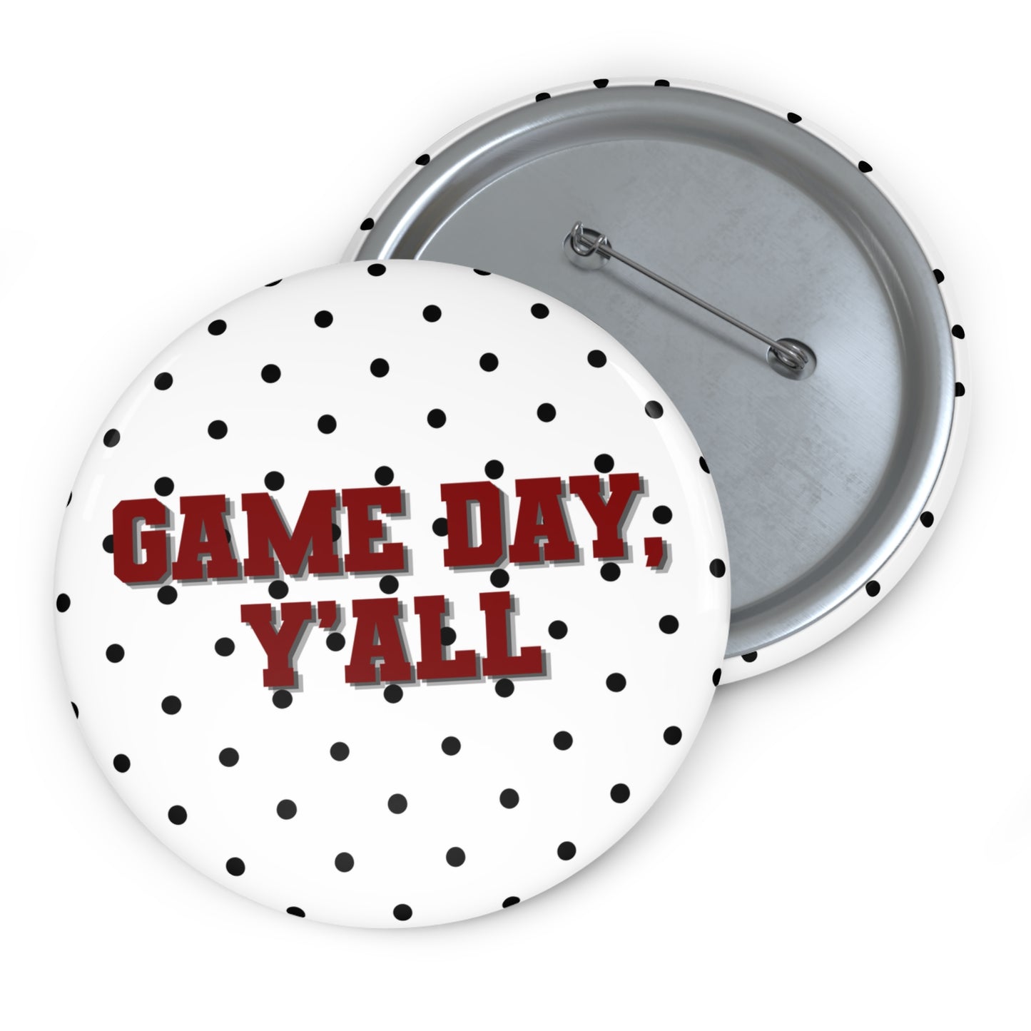 GAME DAY YALL BUTTON PIN