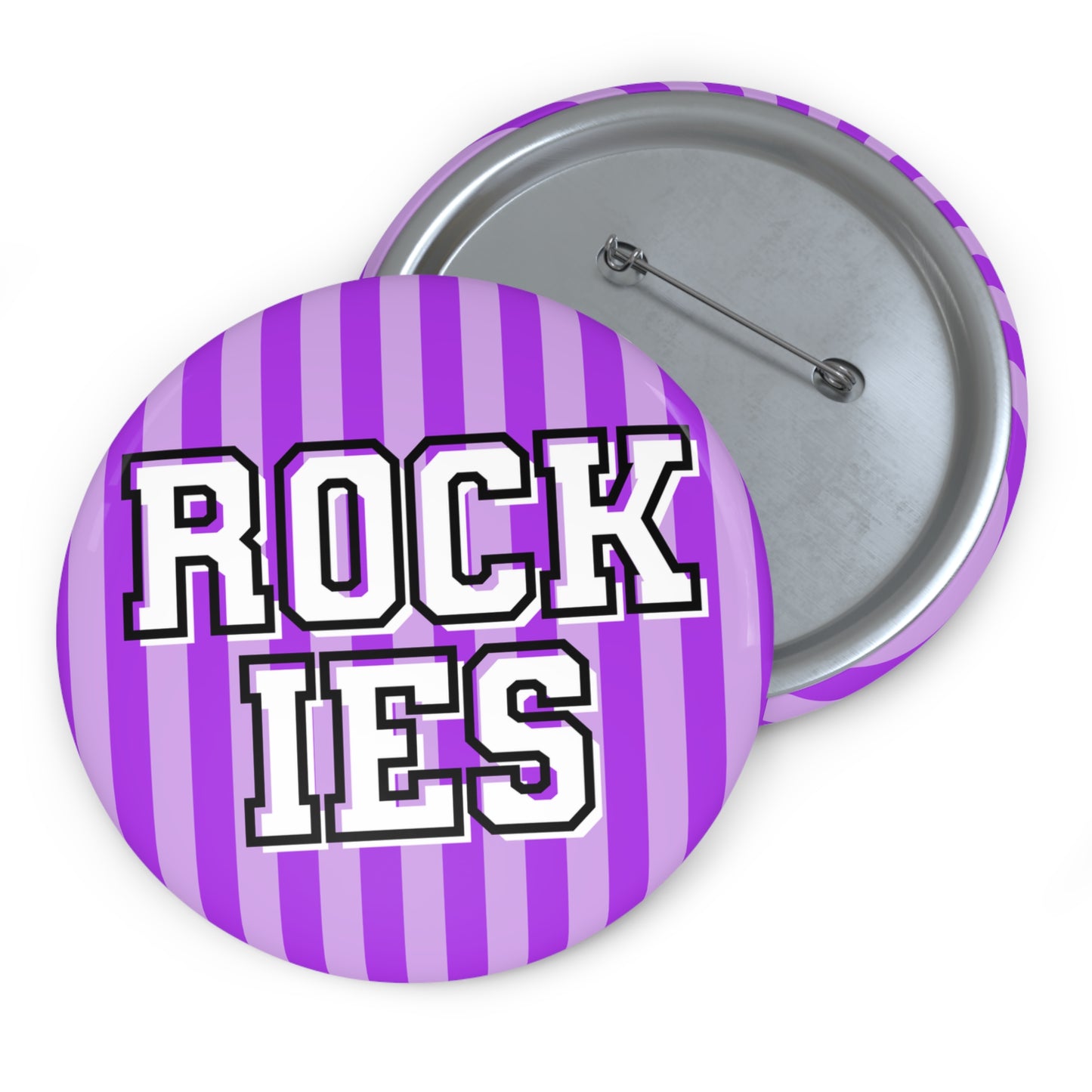 ROCKIES VARSITY BUTTON PIN