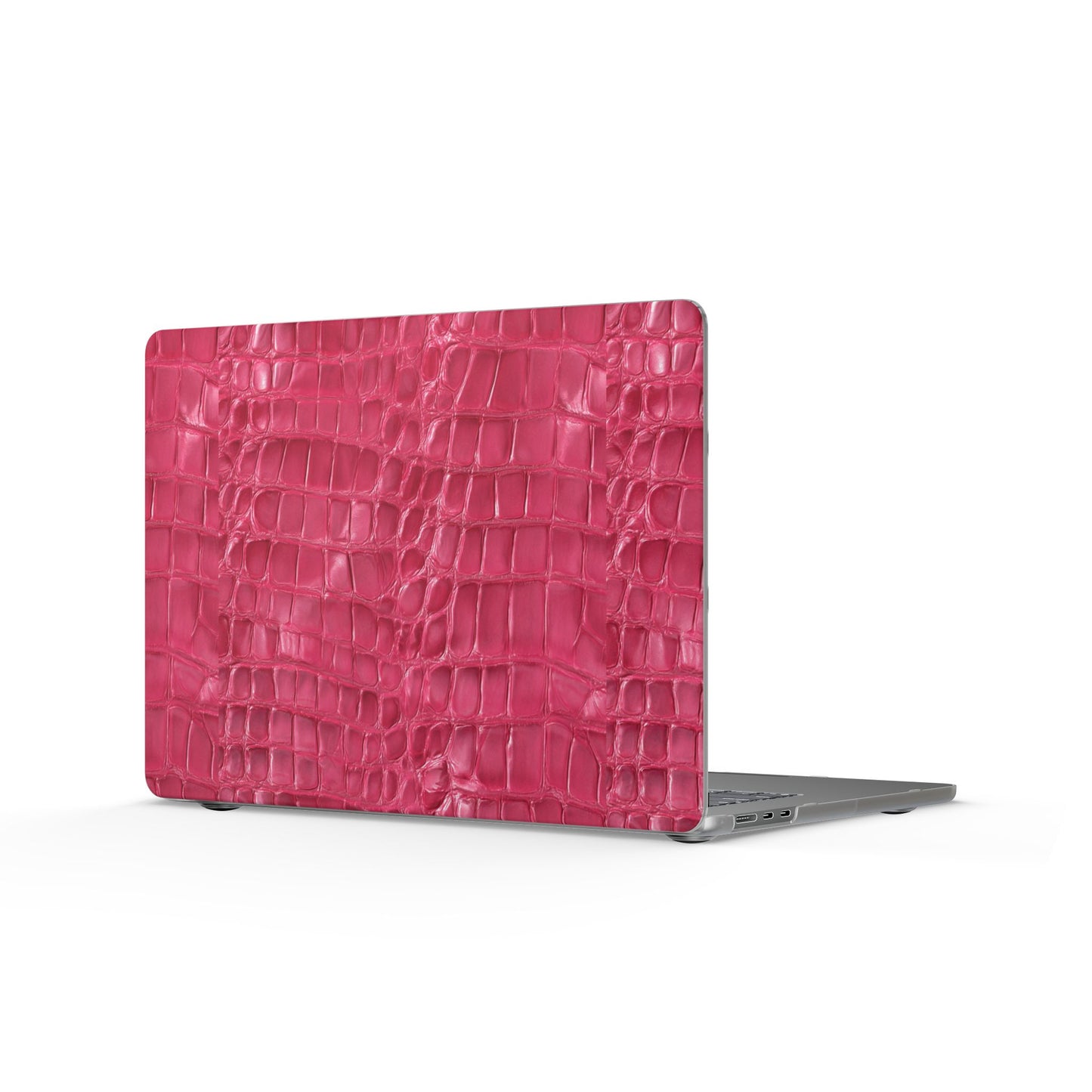 PINK CROC HARDSHELL MACBOOK CASE